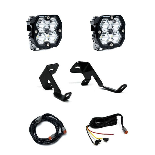 Baja Designs Squadron Pro 2.0 A - Pillar Kit Spot - Clear | 2015 - 2020 Ford F150 - Stateside Performance - Light Bars & Cubes - Baja Designs - Baja Designs Squadron Pro 2.0 A - Pillar Kit Spot - Clear | 2015 - 2020 Ford F150