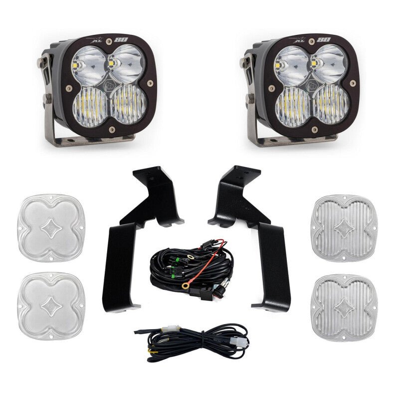Baja Designs XL 80 A-Pillar Kit | 2021-2025 Ford F150 Raptor - Stateside Performance - Light Mounts - Baja Designs - Baja Designs XL 80 A-Pillar Kit | 2021-2025 Ford F150 Raptor