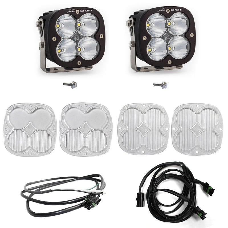 Baja Designs XL Sport A - Pillar Light Kit - Spot | 2021 - 2024 Ford Bronco - Stateside Performance - Light Bars & Cubes - Baja Designs - Baja Designs XL Sport A - Pillar Light Kit - Spot | 2021 - 2024 Ford Bronco