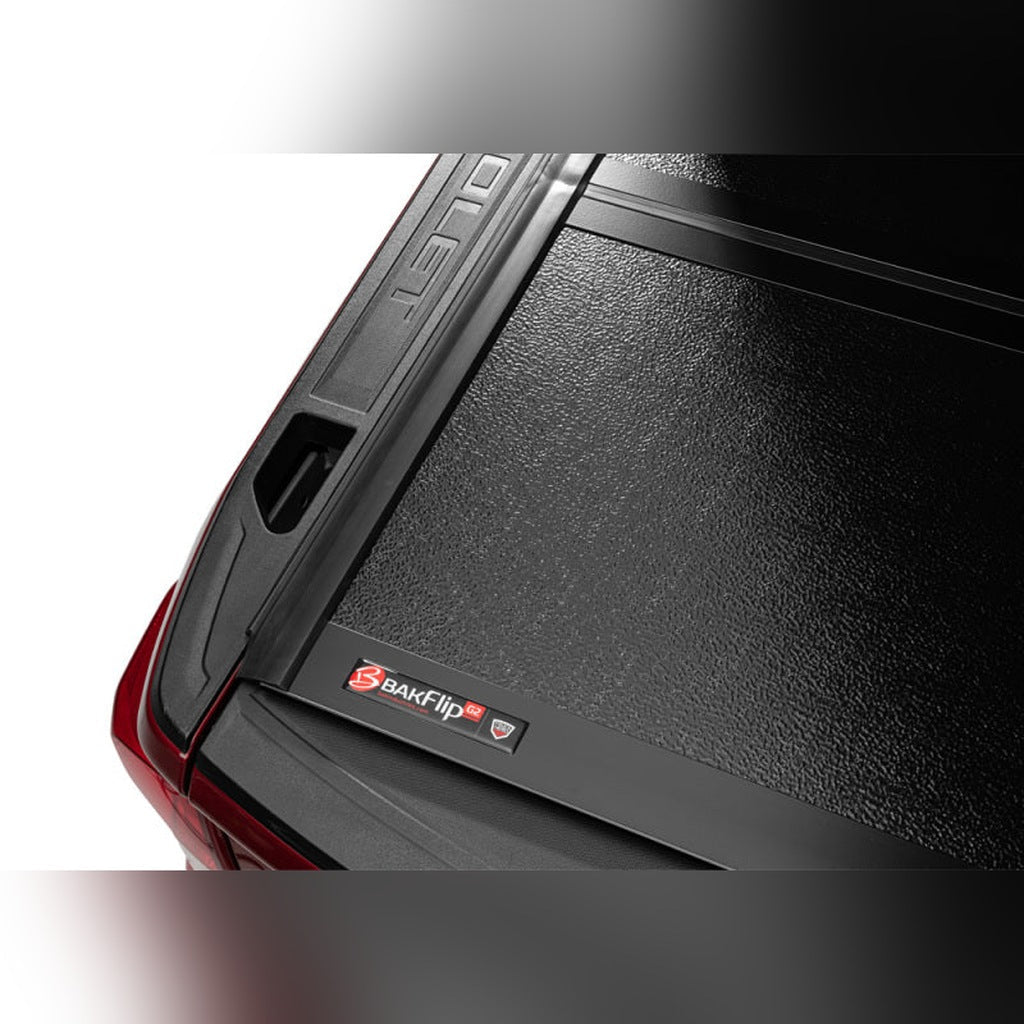 BAK 5ft 8in BAKFlip G2 Hard Folding Bed Cover | 2019 - 2026 Chevy Silverado 1500 - Stateside Performance - Tonneau Covers - Hard Fold - BAK - BAK 5ft 8in BAKFlip G2 Hard Folding Bed Cover | 2019 - 2026 Chevy Silverado 1500