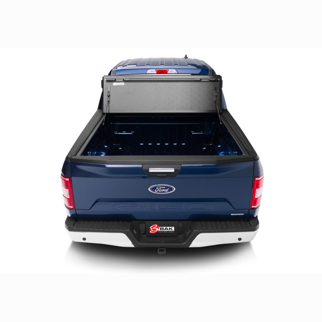 BAK BAKFlip FiberMax Hard Folding Bed Cover - 5 ft 7 in Bed | 2021-2025 Ford F150 Raptor - Stateside Performance - Tonneau Covers - Hard Fold - BAK - BAK BAKFlip FiberMax Hard Folding Bed Cover - 5 ft 7 in Bed | 2021-2025 Ford F150 Raptor