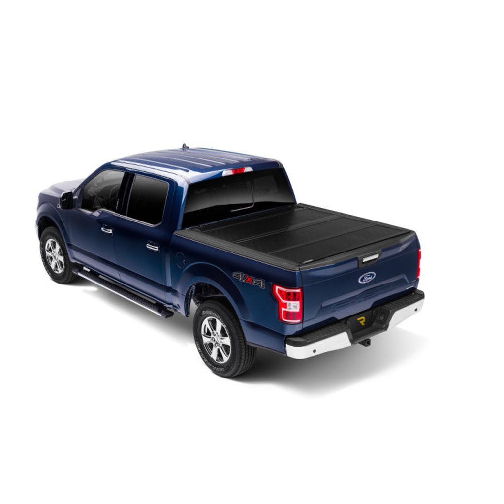 BAK BAKFlip FiberMax Hard Folding Bed Cover - 5 ft 7 in Bed | 2022-2025 Ford F150 Lightning - Stateside Performance - Tonneau Covers - Hard Fold - BAK - BAK BAKFlip FiberMax Hard Folding Bed Cover - 5 ft 7 in Bed | 2022-2025 Ford F150 Lightning