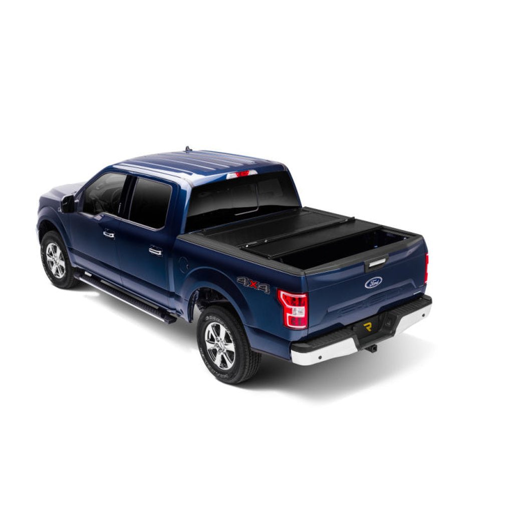 BAK BAKFlip FiberMax Hard Folding Bed Cover - 5 ft 7 in Bed | 2022-2025 Ford F150 Lightning - Stateside Performance - Tonneau Covers - Hard Fold - BAK - BAK BAKFlip FiberMax Hard Folding Bed Cover - 5 ft 7 in Bed | 2022-2025 Ford F150 Lightning