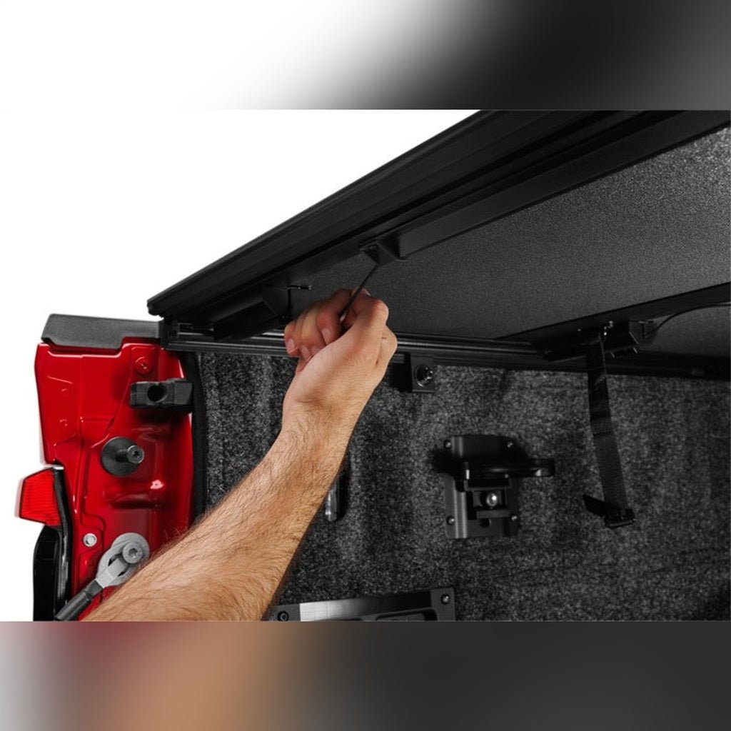 BAK BAKFlip MX4 5.7ft Hard Folding Bed Cover - Matte Black | 2021 - 2025 Ford F - 150 - Stateside Performance - Tonneau Covers - Hard Fold - BAK - BAK BAKFlip MX4 5.7ft Hard Folding Bed Cover - Matte Black | 2021 - 2025 Ford F - 150