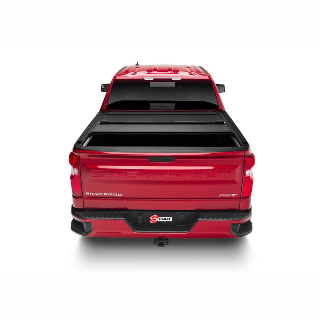 BAK BAKFlip MX4 6ft 9in Hard Folding Bed Cover - Matte Black | 2020 - 2026 Chevy Silverado 2500HD - Stateside Performance - Tonneau Covers - Hard Fold - BAK - BAK BAKFlip MX4 6ft 9in Hard Folding Bed Cover - Matte Black | 2020 - 2026 Chevy Silverado 2500HD