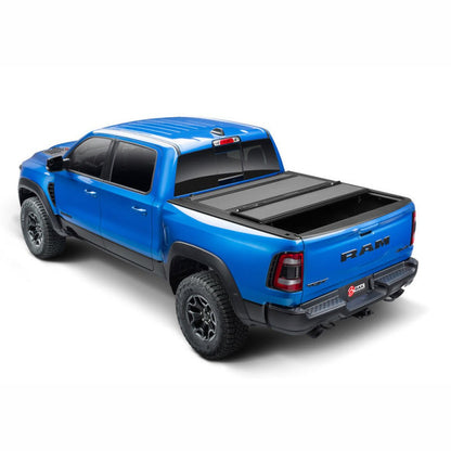 BAK BAKFlip MX4 Hard Folding Bed Cover - 5 ft 7 in Bed w/o RamBox | 2021-2024 Ram 1500 TRX - Stateside Performance - Tonneau Covers - Hard Fold - BAK - BAK BAKFlip MX4 Hard Folding Bed Cover - 5 ft 7 in Bed w/o RamBox | 2021-2024 Ram 1500 TRX
