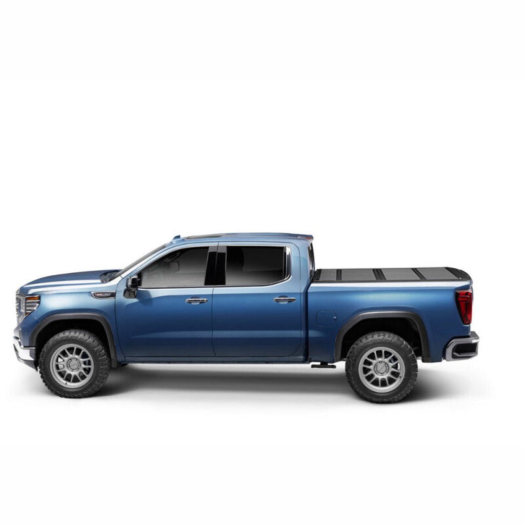 BAK BAKFlip MX4 Hard Folding Bed Cover - 5 ft 8 in Bed, Matte Finish | 2014-2018 GMC Sierra 1500 - Stateside Performance - Tonneau Covers - Hard Fold - BAK - BAK BAKFlip MX4 Hard Folding Bed Cover - 5 ft 8 in Bed, Matte Finish | 2014-2018 GMC Sierra 1500