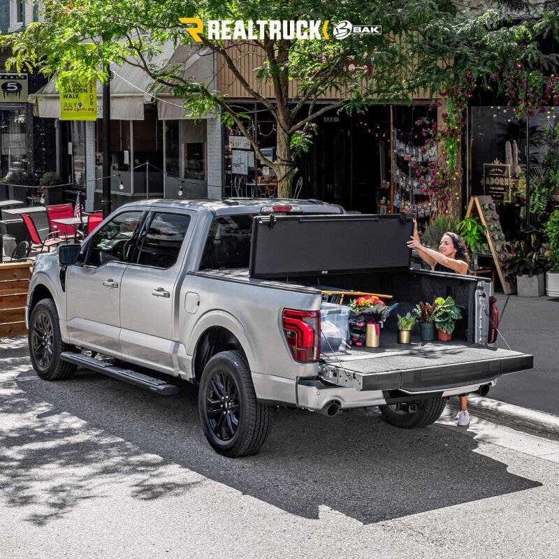 BAK BAKFlip MX4 Hard Folding Bed Cover - 5 ft Bed | 2026 Ford Ranger - Stateside Performance - Tonneau Covers - Hard Fold - BAK - BAK BAKFlip MX4 Hard Folding Bed Cover - 5 ft Bed | 2026 Ford Ranger