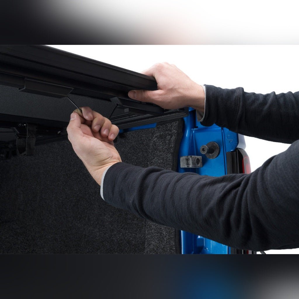 BAK BAKFlip MX4 Matte Finish 5ft 7in Bed Cover | 2019 - 2026 Ram 1500 - Stateside Performance - Tonneau Covers - Hard Fold - BAK - BAK BAKFlip MX4 Matte Finish 5ft 7in Bed Cover | 2019 - 2026 Ram 1500
