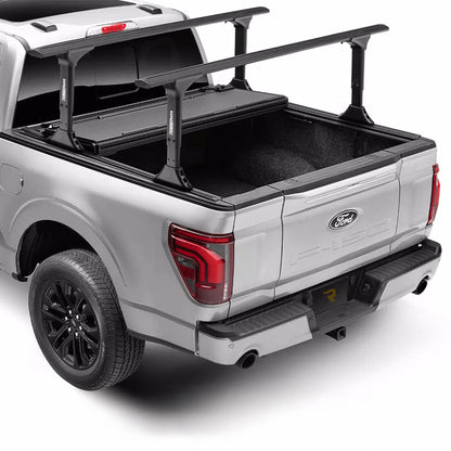 BAK BAKFlip MX4 TS 6.5ft Hard Folding Bed Cover with T Slot Rails | 2021 - 2025 Ford F150 - Stateside Performance - Tonneau Cover - BAK - BAK BAKFlip MX4 TS 6.5ft Hard Folding Bed Cover with T Slot Rails | 2021 - 2025 Ford F150