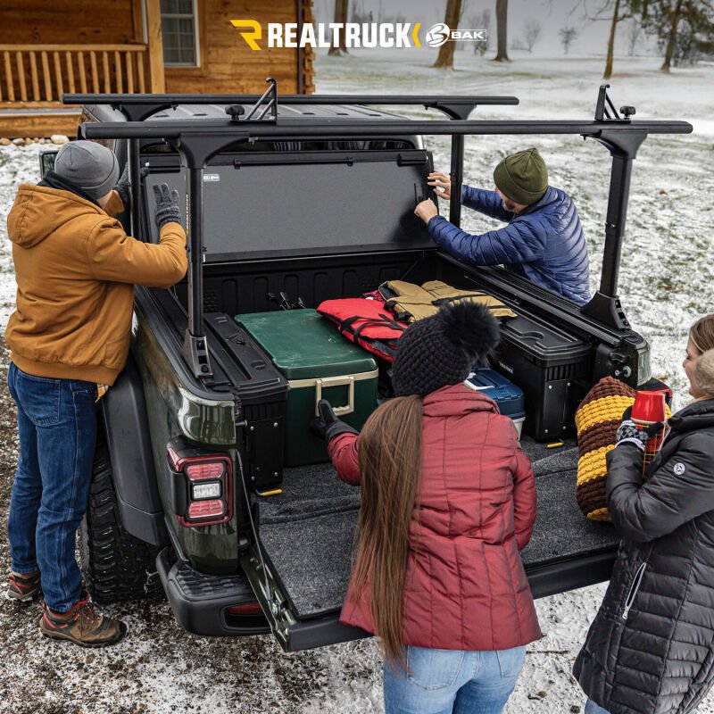 BAK BAKFlip MX4 TS Hard Folding Bed Cover - 6 ft 10 in Bed | 2017-2022 Ford F250 Super Duty - Stateside Performance - Tonneau Covers - Hard Fold - BAK - BAK BAKFlip MX4 TS Hard Folding Bed Cover - 6 ft 10 in Bed | 2017-2022 Ford F250 Super Duty