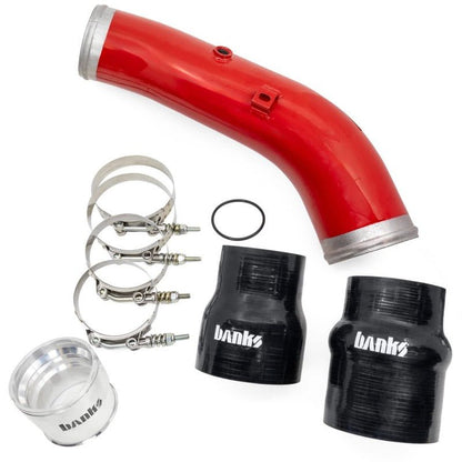 Banks Power Boost Tube Upgrade Kit - 6.7L High Output, Red | 2023-2026 Ford F350 Super Duty - Stateside Performance - Intercooler Ducting - Banks Power - Banks Power Boost Tube Upgrade Kit - 6.7L High Output, Red | 2023-2026 Ford F350 Super Duty