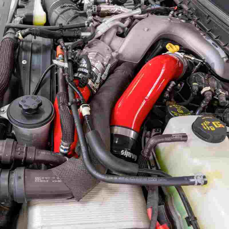 Banks Power Boost Tube Upgrade Kit - 6.7L Non-HO Power Stroke - Red | 2017-2022 Ford F250 Super Duty - Stateside Performance - Intercooler Ducting - Banks Power - Banks Power Boost Tube Upgrade Kit - 6.7L Non-HO Power Stroke - Red | 2017-2022 Ford F250 Super Duty