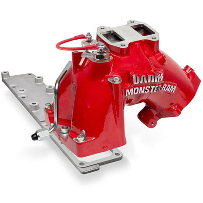 Banks Power Monster-Ram Gen-2 Intake Elbow w/ Fuel Line & Heater - Red 6.7L | 2011-2012 Ram 3500 - Stateside Performance - Short Ram Air Intakes - Banks Power - Banks Power Monster-Ram Gen-2 Intake Elbow w/ Fuel Line & Heater - Red 6.7L | 2011-2012 Ram 3500