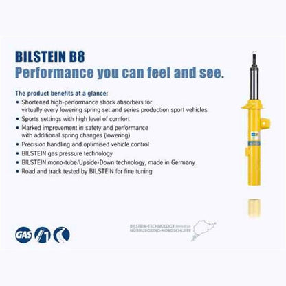Bilstein 5100 Series 46mm Monotube Rear Shock Absorber | 2017 - 2022 Ford F350 Super Duty - Stateside Performance - Shocks and Struts - Bilstein - Bilstein 5100 Series 46mm Monotube Rear Shock Absorber | 2017 - 2022 Ford F350 Super Duty
