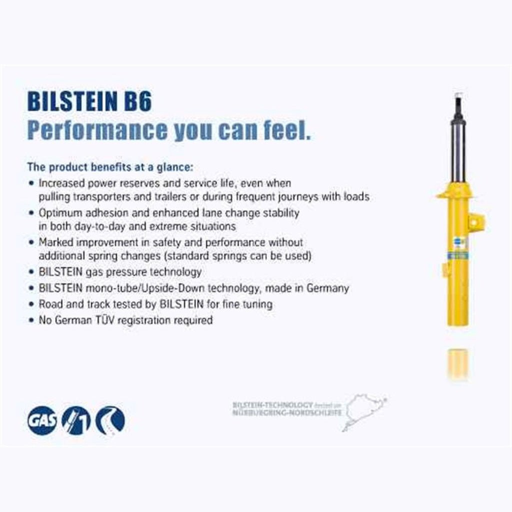 Bilstein B6 4600 46mm Monotube Rear Shock Absorber | 2014 - 2018 Ram 2500 - Stateside Performance - Shocks and Struts - Bilstein - Bilstein B6 4600 46mm Monotube Rear Shock Absorber | 2014 - 2018 Ram 2500