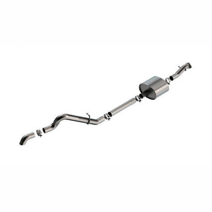 Borla 2.75in S-Type Cat-Back Exhaust - Brushed | 2021-2025 Ford Bronco - Stateside Performance - Catback - Borla - Borla 2.75in S-Type Cat-Back Exhaust - Brushed | 2021-2025 Ford Bronco