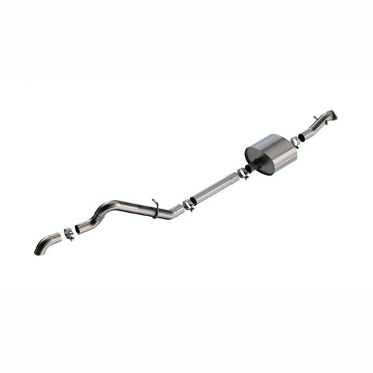 Borla 2.75in S-Type Cat-Back Exhaust - Brushed | 2021-2025 Ford Bronco - Stateside Performance - Catback - Borla - Borla 2.75in S-Type Cat-Back Exhaust - Brushed | 2021-2025 Ford Bronco