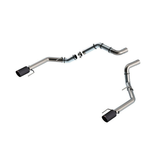 Borla 3in Tail Pipe Kit 4.5in Carbon Fiber Tip | 2021 - 2025 Ford Raptor - Stateside Performance - Tips - Borla - Borla 3in Tail Pipe Kit 4.5in Carbon Fiber Tip | 2021 - 2025 Ford Raptor