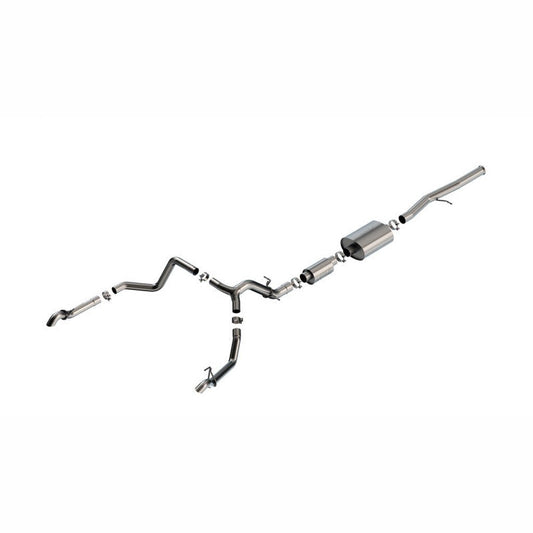 Borla S - Type Cat - Back Exhaust | 2022 - 2023 Chevy Silverado 1500 - Stateside Performance - Catback - Borla - Borla S - Type Cat - Back Exhaust | 2022 - 2023 Chevy Silverado 1500