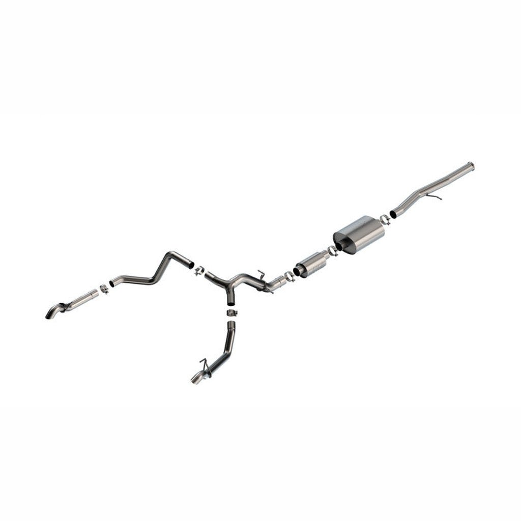 Borla S - Type Cat - Back Exhaust | 2022 - 2023 GMC Sierra 1500 - Stateside Performance - Catback - Borla - Borla S - Type Cat - Back Exhaust | 2022 - 2023 GMC Sierra 1500