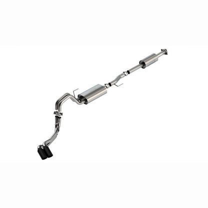 Borla S-Type Cat-Back Exhaust - Black Chrome Tips | 2021-2025 Ford F150 - Stateside Performance - Catback - Borla - Borla S-Type Cat-Back Exhaust - Black Chrome Tips | 2021-2025 Ford F150