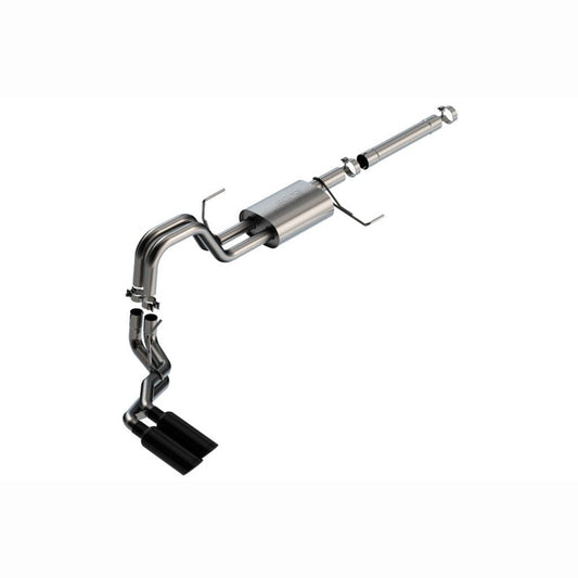 Borla S - Type Cat - Back Exhaust - Black Chrome Tips | 2021 - 2025 Ford F150 - Stateside Performance - Catback - Borla - Borla S - Type Cat - Back Exhaust - Black Chrome Tips | 2021 - 2025 Ford F150