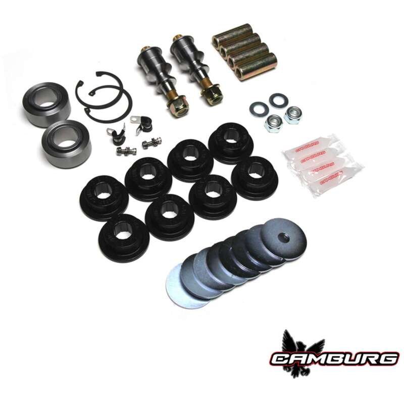 Camburg 1.25 in Upper Control Arm Hardware & Uniball Rebuild Kit | 2007-2010 Chevy Silverado 3500HD - Stateside Performance - Hardware Kits - Other - Camburg - Camburg 1.25 in Upper Control Arm Hardware & Uniball Rebuild Kit | 2007-2010 Chevy Silverado 3500HD
