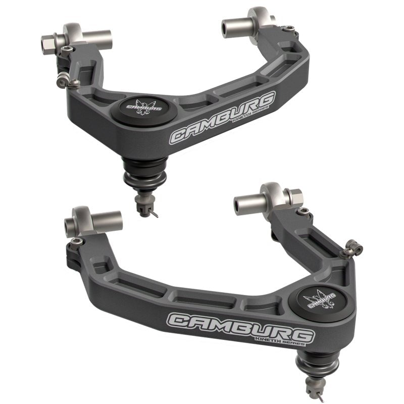 Camburg KINETIK Series Billet X - Joint XL Upper Control Arms - Gray | 2024 - 2025 Ford Ranger Raptor - Stateside Performance - Suspension Arms & Components - Camburg - Camburg KINETIK Series Billet X - Joint XL Upper Control Arms - Gray | 2024 - 2025 Ford Ranger Raptor