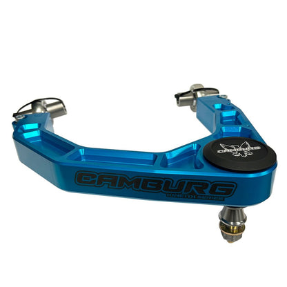 Camburg KINETIK V2 Performance Billet Uniball Upper Control Arms - King Blue | 2019-2024 GMC Sierra 1500 - Stateside Performance - Suspension Arms & Components - Camburg - Camburg KINETIK V2 Performance Billet Uniball Upper Control Arms - King Blue | 2019-2024 GMC Sierra 1500