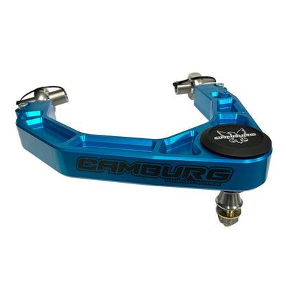Camburg KINETIK V2 Performance Billet Uniball Upper Control Arms - King Blue | 2019-2024 GMC Sierra 1500 - Stateside Performance - Suspension Arms & Components - Camburg - Camburg KINETIK V2 Performance Billet Uniball Upper Control Arms - King Blue | 2019-2024 GMC Sierra 1500