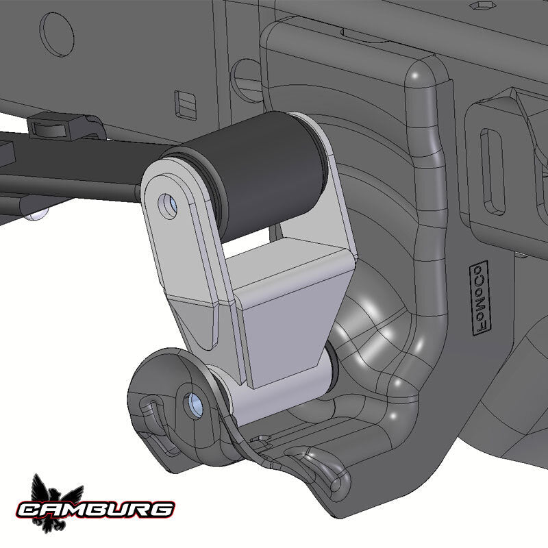 Camburg MIG Shackles - Stock Length | 2009-2014 Ford F150 - Stateside Performance - Bungs - Camburg - Camburg MIG Shackles - Stock Length | 2009-2014 Ford F150