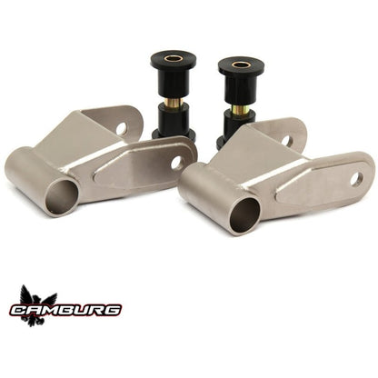 Camburg TIG 4130 Extended Rear Shackles - 1.5 in Lift | 2021-2023 Ford F150 - Stateside Performance - Leaf Springs & Accessories - Camburg - Camburg TIG 4130 Extended Rear Shackles - 1.5 in Lift | 2021-2023 Ford F150