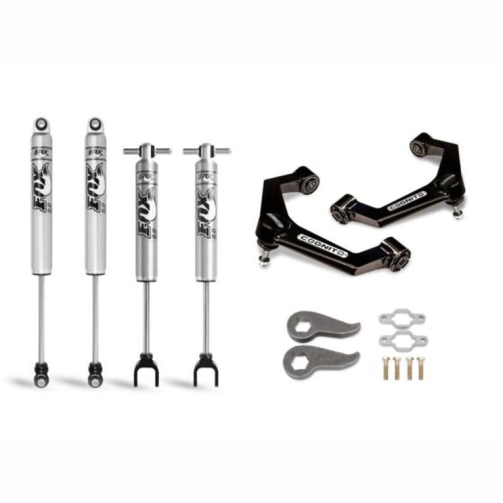Cognito 3in Performance Leveling Kit w/ Fox PS 2.0 IFP | 2015-2019 Chevy Silverado 2500HD - Stateside Performance - Leveling Kits - Cognito - Cognito 3in Performance Leveling Kit w/ Fox PS 2.0 IFP | 2015-2019 Chevy Silverado 2500HD