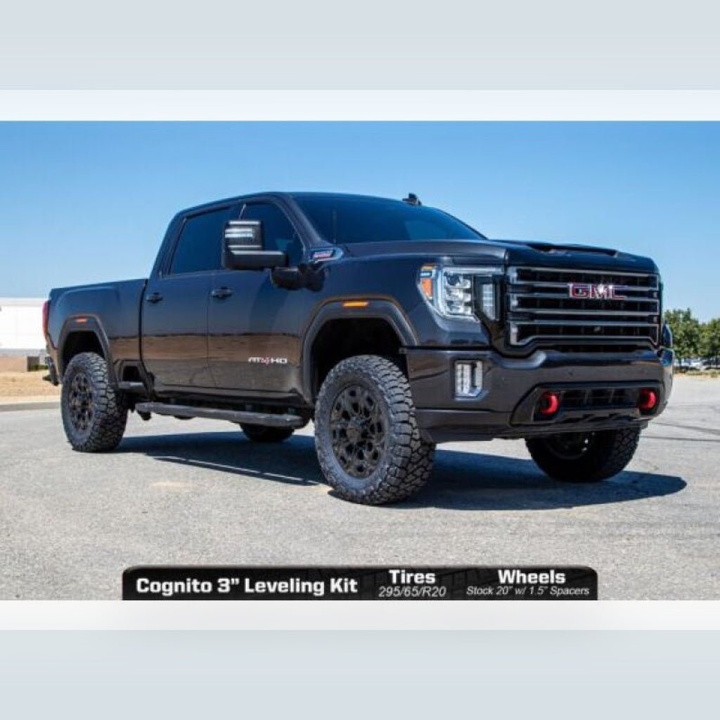 Cognito 3in Premier Leveling Kit w/ Fox PSRR 2.0 | 2020 - 2025 Chevy Silverado 2500HD - Stateside Performance - Leveling Kits - Cognito - Cognito 3in Premier Leveling Kit w/ Fox PSRR 2.0 | 2020 - 2025 Chevy Silverado 2500HD