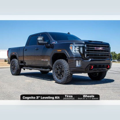 Cognito 3in Premier Leveling Kit w/ Fox PSRR 2.0 | 2020-2025 Chevy Silverado 3500HD - Stateside Performance - Leveling Kits - Cognito - Cognito 3in Premier Leveling Kit w/ Fox PSRR 2.0 | 2020-2025 Chevy Silverado 3500HD