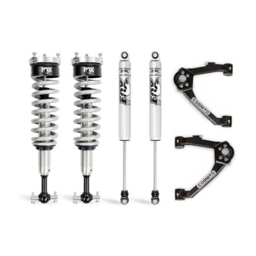 Cognito Performance Leveling Kit - 3 in Lift, w/ Fox 2.0 IFP Shocks | 2007-2013 Chevy Silverado 1500 - Stateside Performance - Leveling Kits - Cognito - Cognito Performance Leveling Kit - 3 in Lift, w/ Fox 2.0 IFP Shocks | 2007-2013 Chevy Silverado 1500