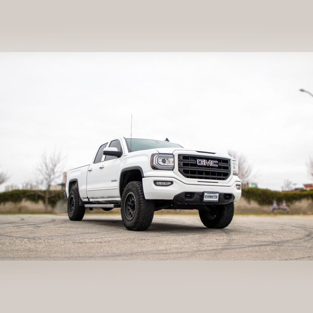 Cognito Performance Leveling Kit - 3 in Lift, w/ Fox 2.0 IFP Shocks | 2014-2018 Chevy Silverado 1500 - Stateside Performance - Leveling Kits - Cognito - Cognito Performance Leveling Kit - 3 in Lift, w/ Fox 2.0 IFP Shocks | 2014-2018 Chevy Silverado 1500