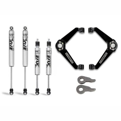 Cognito Performance Leveling Kit - 3 in Lift w/ Fox PS 2.0 IFP Shocks | 2001-2006 GMC Sierra 2500HD - Stateside Performance - Leveling Kits - Cognito - Cognito Performance Leveling Kit - 3 in Lift w/ Fox PS 2.0 IFP Shocks | 2001-2006 GMC Sierra 2500HD