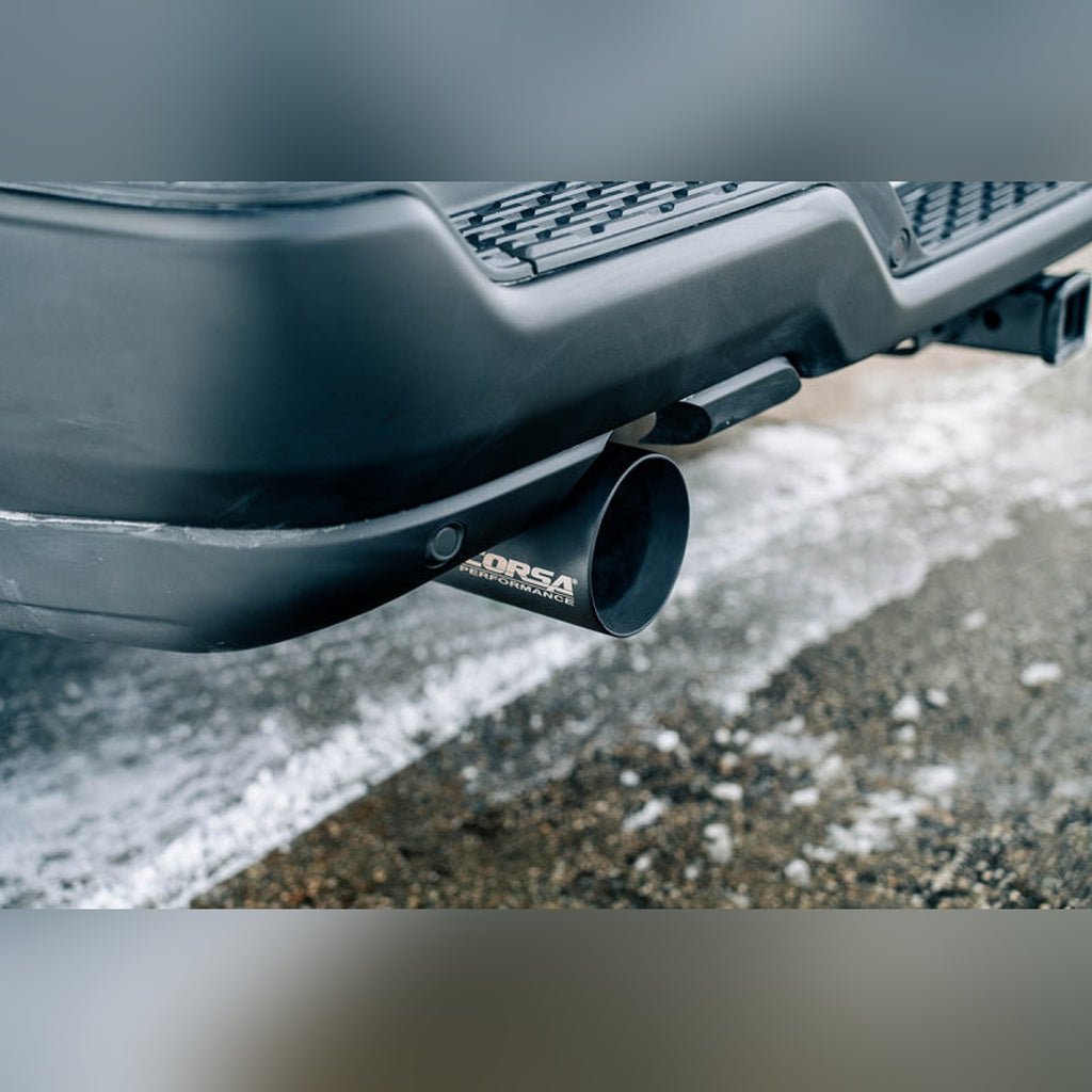 CORSA 2.5in Sport Cat - Back Exhaust - Black Tips | 2025 - 2026 Ram 1500 - Stateside Performance - Catback - CORSA Performance - CORSA 2.5in Sport Cat - Back Exhaust - Black Tips | 2025 - 2026 Ram 1500