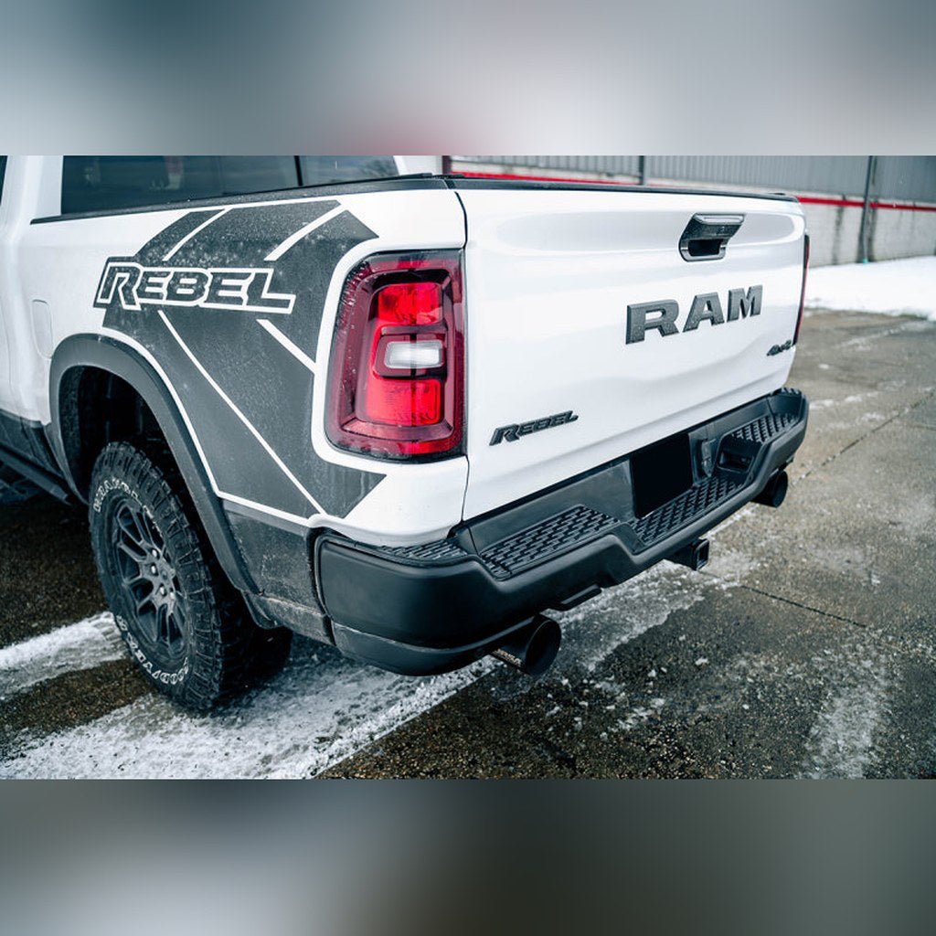CORSA 2.5in Sport Cat - Back Exhaust - Black Tips | 2025 - 2026 Ram 1500 - Stateside Performance - Catback - CORSA Performance - CORSA 2.5in Sport Cat - Back Exhaust - Black Tips | 2025 - 2026 Ram 1500