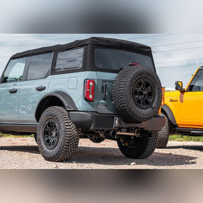 Corsa 2.75in Cat - Back Dual Rear Exhaust - 4in Black Tips | 2021 - 2025 Ford Bronco - Stateside Performance - Catback - CORSA Performance - Corsa 2.75in Cat - Back Dual Rear Exhaust - 4in Black Tips | 2021 - 2025 Ford Bronco