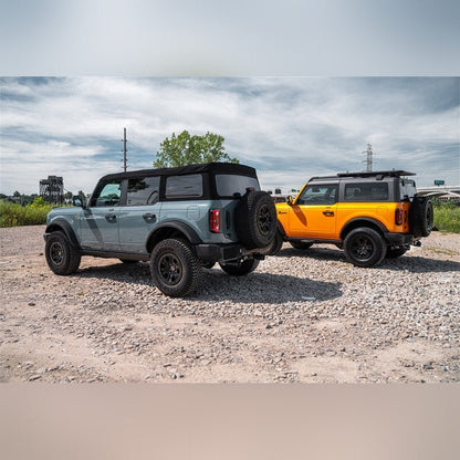 Corsa 2.75in Cat - Back Dual Rear Exhaust - 4in Black Tips | 2021 - 2025 Ford Bronco - Stateside Performance - Catback - CORSA Performance - Corsa 2.75in Cat - Back Dual Rear Exhaust - 4in Black Tips | 2021 - 2025 Ford Bronco