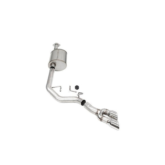 Corsa 3in Lightning Exit Catback w/ 3.5in Twin Polished Pro Tips | 2015-2020 Ford F150 - Stateside Performance - Catback - CORSA Performance - Corsa 3in Lightning Exit Catback w/ 3.5in Twin Polished Pro Tips | 2015-2020 Ford F150