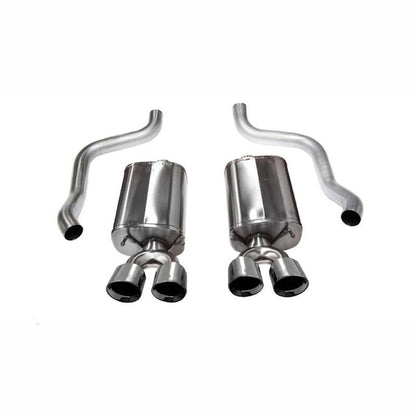 Corsa 3in Sport Axle-Back Exhaust w/ 4in Black Tips | 2018-2023 Ford Mustang - Stateside Performance - Axle Back - CORSA Performance - Corsa 3in Sport Axle-Back Exhaust w/ 4in Black Tips | 2018-2023 Ford Mustang