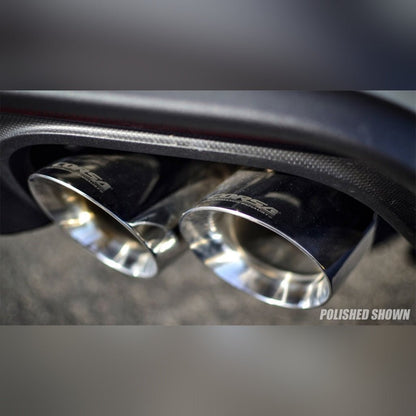 Corsa 3in Sport Axle-Back Exhaust w/ 4in Black Tips | 2018-2023 Ford Mustang - Stateside Performance - Axle Back - CORSA Performance - Corsa 3in Sport Axle-Back Exhaust w/ 4in Black Tips | 2018-2023 Ford Mustang