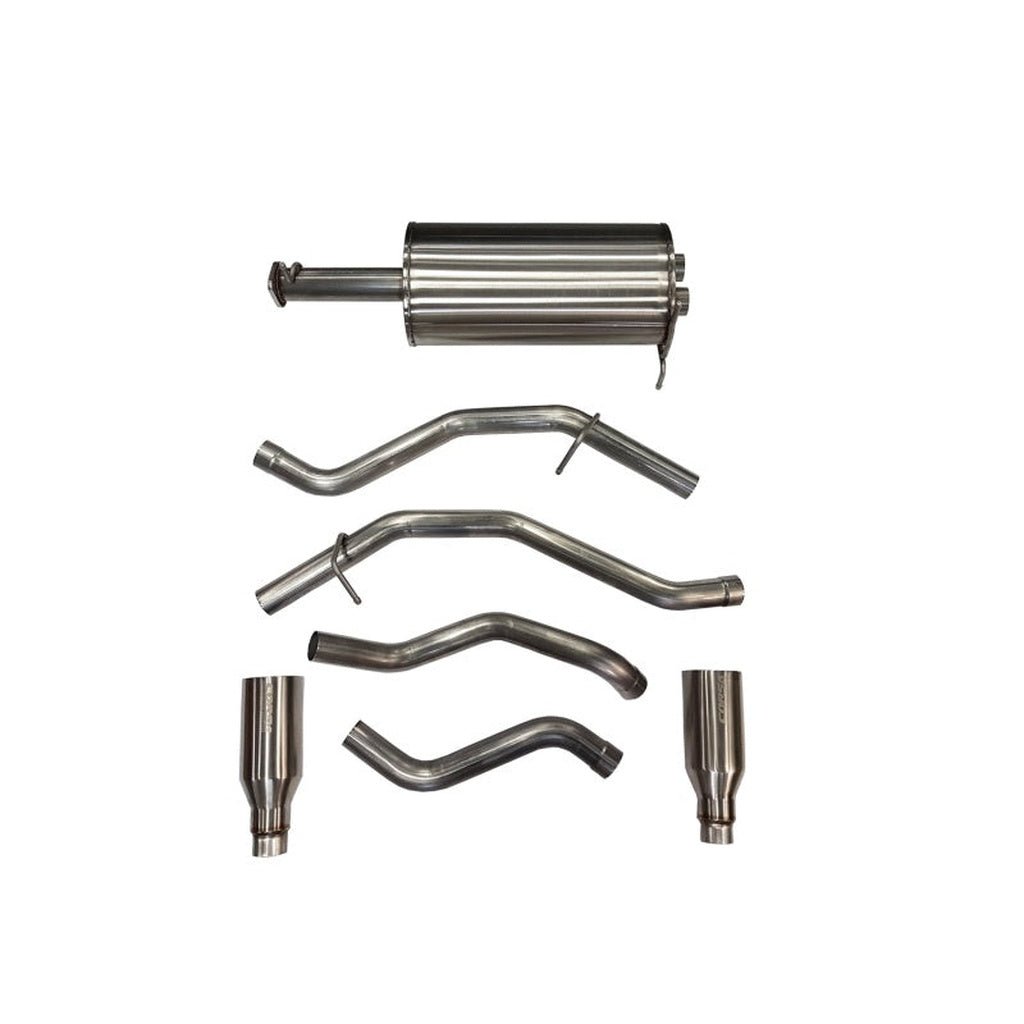 CORSA 5in Sport Cat - Back Dual Rear Exit Exhaust - Polished Tips | 2019 - 2024 Ram 1500 - Stateside Performance - Catback - CORSA Performance - CORSA 5in Sport Cat - Back Dual Rear Exit Exhaust - Polished Tips | 2019 - 2024 Ram 1500
