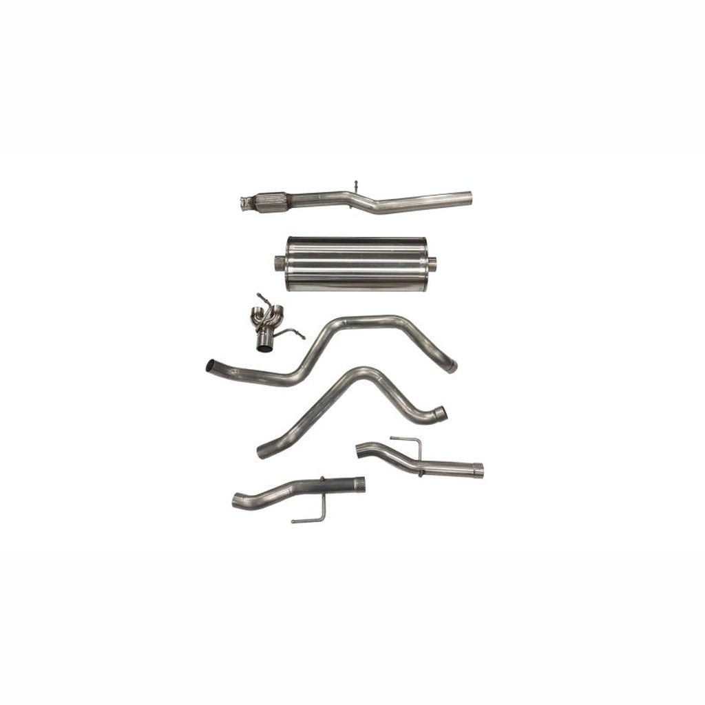 CORSA 6.2L Cat - Back Dual Rear Exit Exhaust | 2019 - 2023 GMC Sierra 1500 - Stateside Performance - Catback - CORSA Performance - CORSA 6.2L Cat - Back Dual Rear Exit Exhaust | 2019 - 2023 GMC Sierra 1500