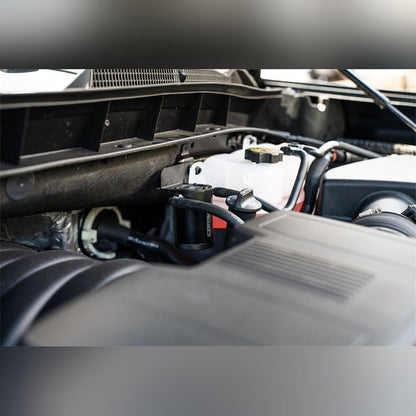 Corsa Aluminum Oil Catch Can | 2019-2024 Chevy Silverado 1500 - Stateside Performance - Oil Catch Cans - CORSA Performance - Corsa Aluminum Oil Catch Can | 2019-2024 Chevy Silverado 1500