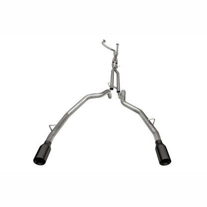 CORSA Baja Catback Exhaust Crew Cab - Black Tips | 2021-2024 Ram 1500 TRX - Stateside Performance - Catback - CORSA Performance - CORSA Baja Catback Exhaust Crew Cab - Black Tips | 2021-2024 Ram 1500 TRX